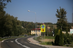 Oświtlenie przy DW 980 w Rzepienniku Strzyżewskim