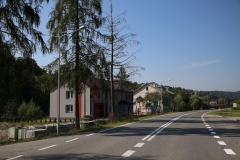 Oświetlenie przy DW 980 w Rzepienniku Biskupim