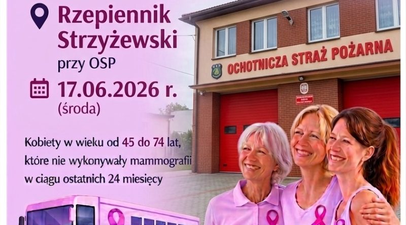 Bezpłatne badania mammograficzne Bezpłatne badania mammograficzne