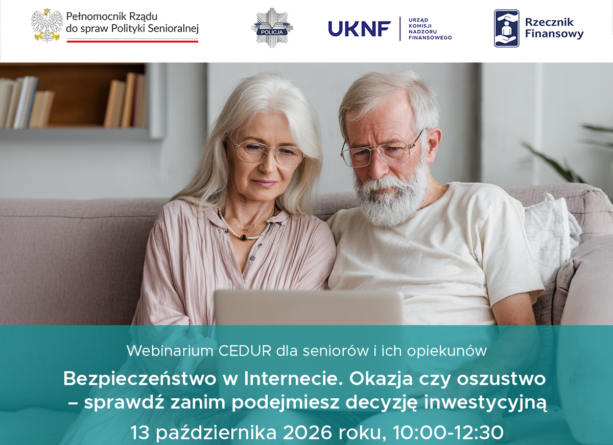 Urzad-KNF-Grafika-webinarium-CEDUR-dla-seniorow-i-ich-opiekunow-13-pazdziernika-2026-roku